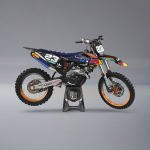 KTM FB 001 TLD DARK BLUE - Preset Motocross Graphics - Shop - Preset Motocross Graphics KTM TLD Dark Blue Graphics Kit