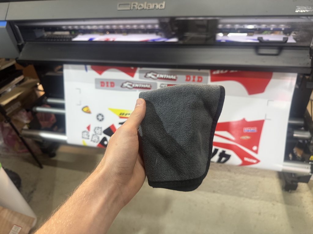Sticker Garage Cleaning Cloth - Motocross Graphics,Sticker Garage UK,Sticker Garage - Installation Guide
