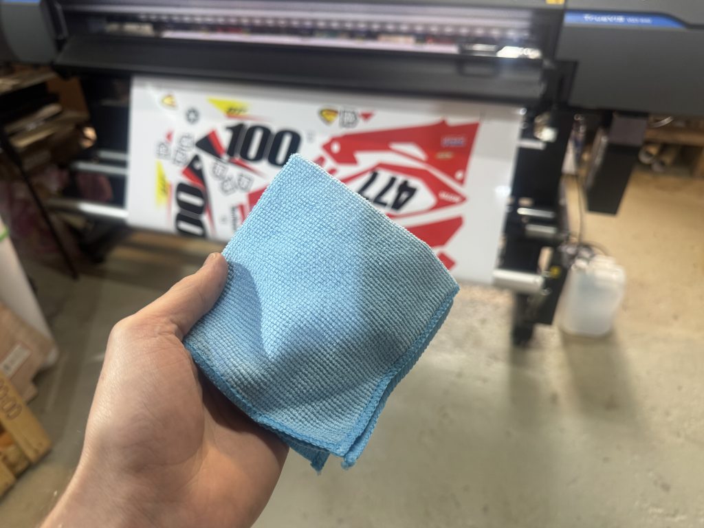 Sticker Garage Microfiber Cloth - Motocross Graphics,Sticker Garage UK,Sticker Garage - Installation Guide