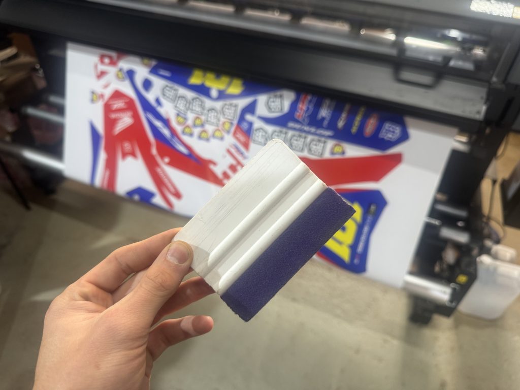 Sticker Garage Squeegee - Motocross Graphics,Sticker Garage UK,Sticker Garage - Installation Guide